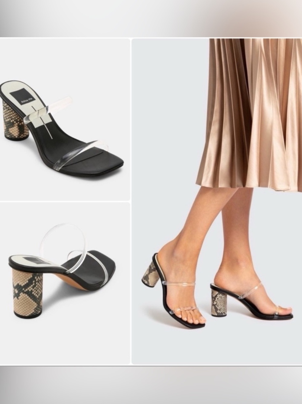Dolce Vita Women's Noles Strappy Round-Heel Sandals